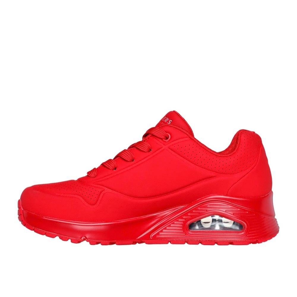Skechers Air Uno Pop of Sunshine Low Top Women's Casual Fashion Sneaker - Picture 3 of 4